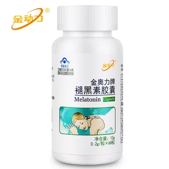 

Authentic Original Wholesale Melatonin Capsules Sleep Quality Care Parents Sleep Quality Health Care Products 300mg * 60 Pills