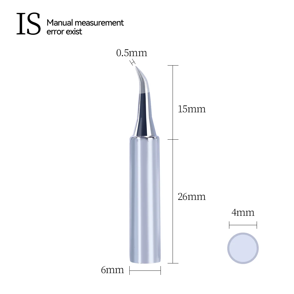 900M-T Soldering Iron Black Tips Repalcement for Soldering Iron Station Handle 8786D 853AAA 995D+ ect electrode rod