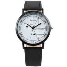 

The Round Formula Minimalist Men Ultra Thin Watches Leather Band Fashion Simple Design Quartz Watch Relogio Masculino