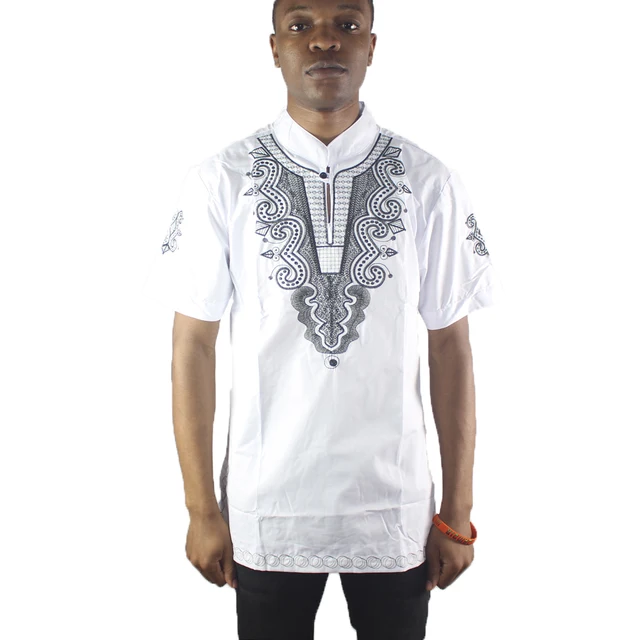 African T-shirt Kurta Men Party Ankara 