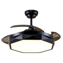 Современные потолочные вентиляторы свет Невидимый потолочный вентилятор с пультом дистанционного управления 36 дюймов 42 дюйма светодиодный Dimmable Inlcuded 220V 110V