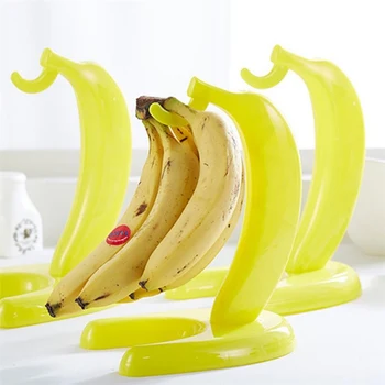 

Bananas Hook Standing Type Holder Banana Shape Displaying Banana Hanger Rack Fruit Fresh Keeping Living Room Storage Tools