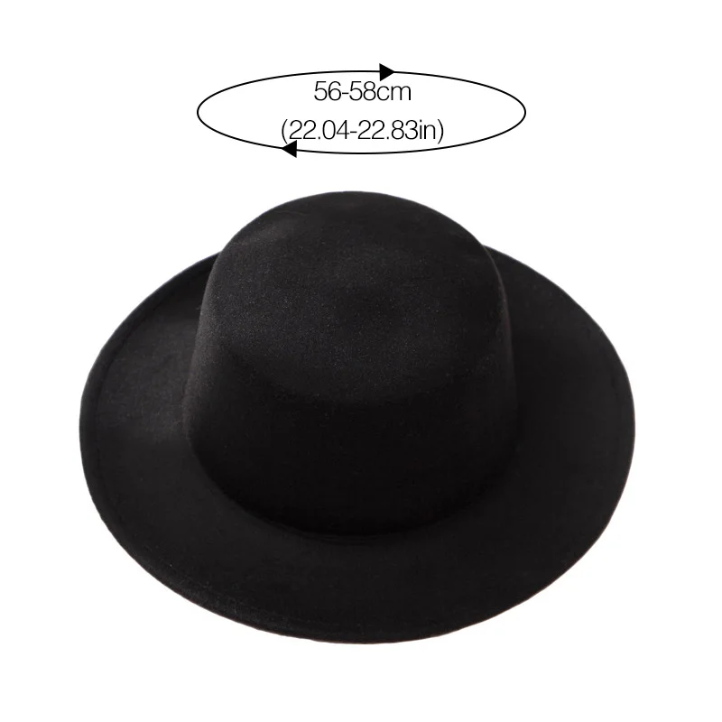 Flat Top Fedoras Hats for Women