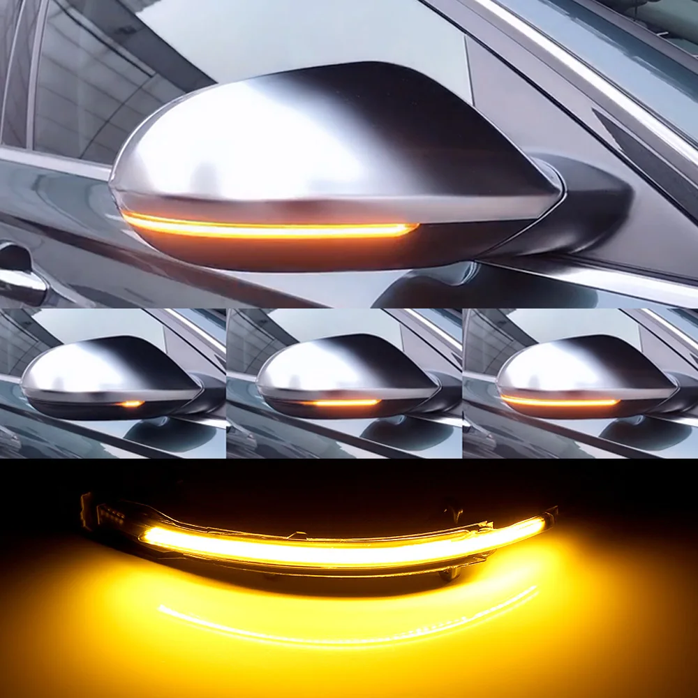 Автомобильная динамическая Поворотная сигнальная лампа индикатор для Audi Q7 2009- Q5 2008- SQ7 SQ5 работающее зеркало заднего вида светодиодные боковые фонари