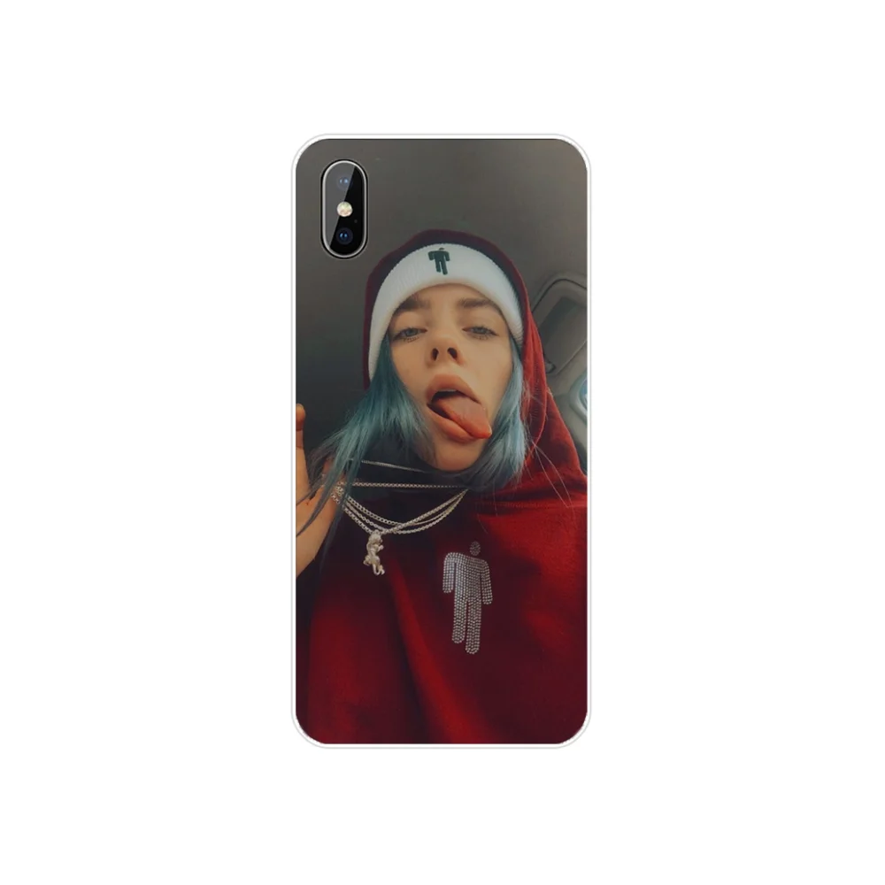 Billie Eilish Khalid милый жесткий чехол для телефона iphone 5 5s se 5C 6 6S 7 8 plus X XS XR 11 PRO