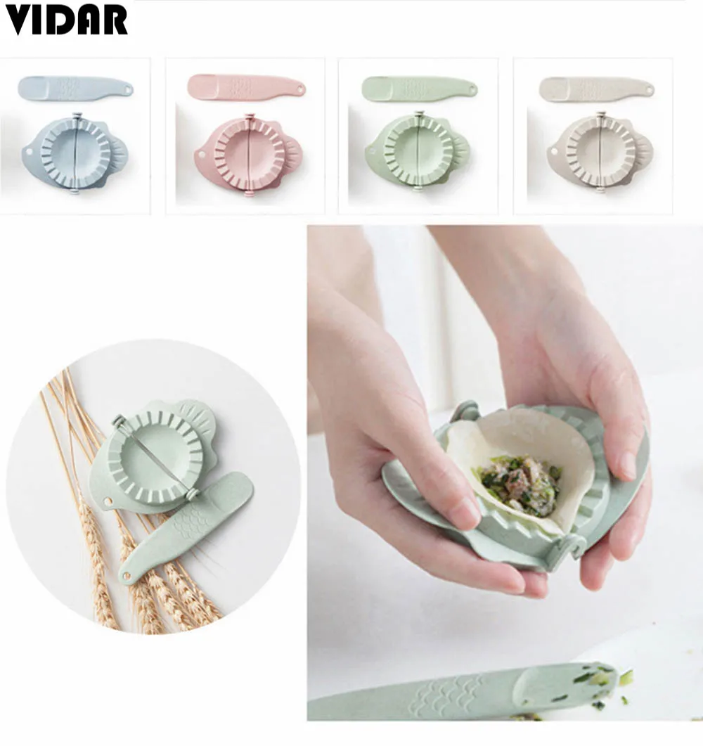 VIDAR DIY инструмент для изготовления пельменей Jiaozi Pierogi форма пшеничной соломы