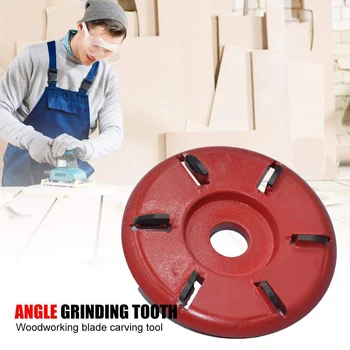 

90mm Diameter Milling Cutter 16mm Bore Three Teeth Woodworking Turbo Tea Tray Digging Wood Carving Disc Tool