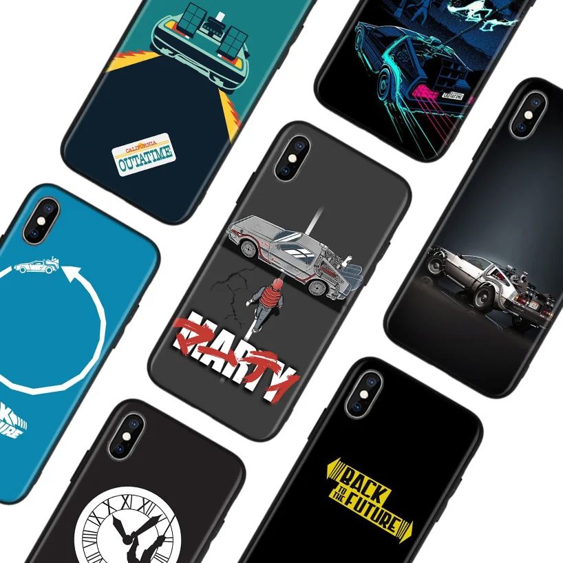 Черный чехол-накладка для Apple IPhone 11 Pro XS MAX XR 7 8 6 6S Plus X 10 Ten 5 5S SE Coque Shell