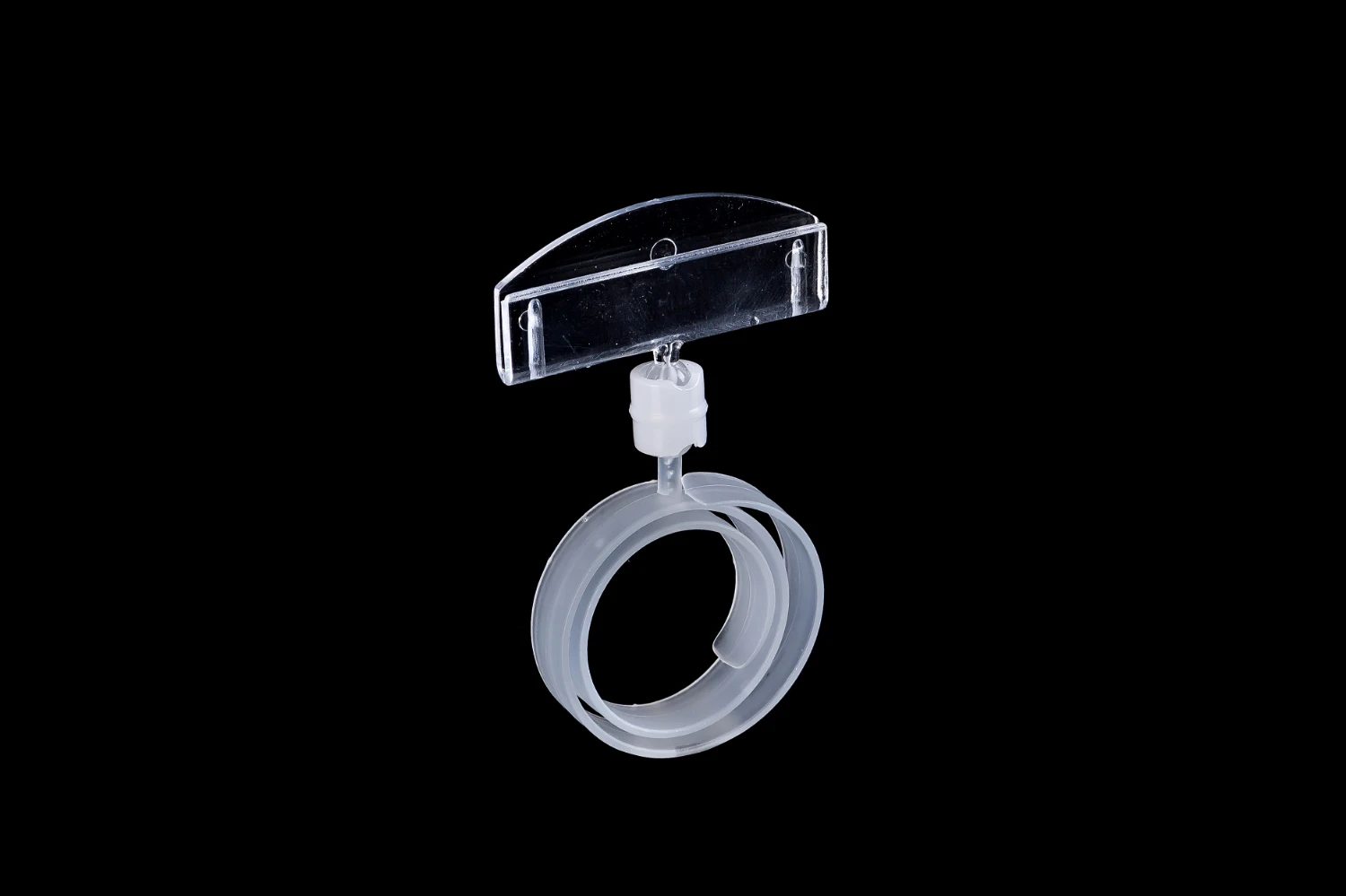 

Clear Beer Advertising Promotion Signage Holder Gripper Rotary Bead Sign Clip