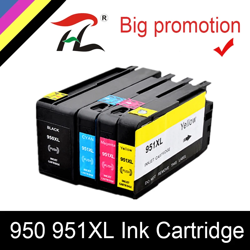 Compatible for HP 950XL 951XL For HP950 ink cartridge 950 951 Officejet Pro 8600 8610 8615 8620 8630 8625 8660 8680 Printer | Компьютеры и