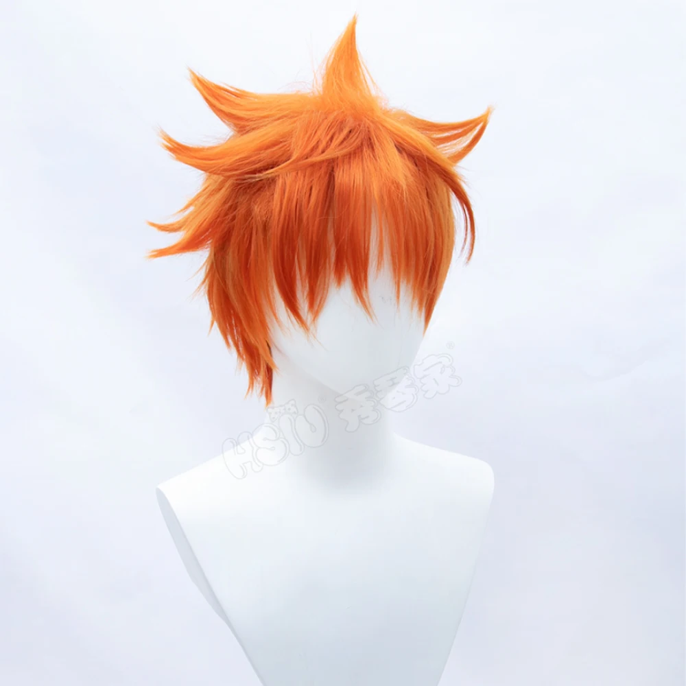 HSIU Аниме Haikyuu! Shoyo Хината косплей парик короткий костюм апельсина играть парики
