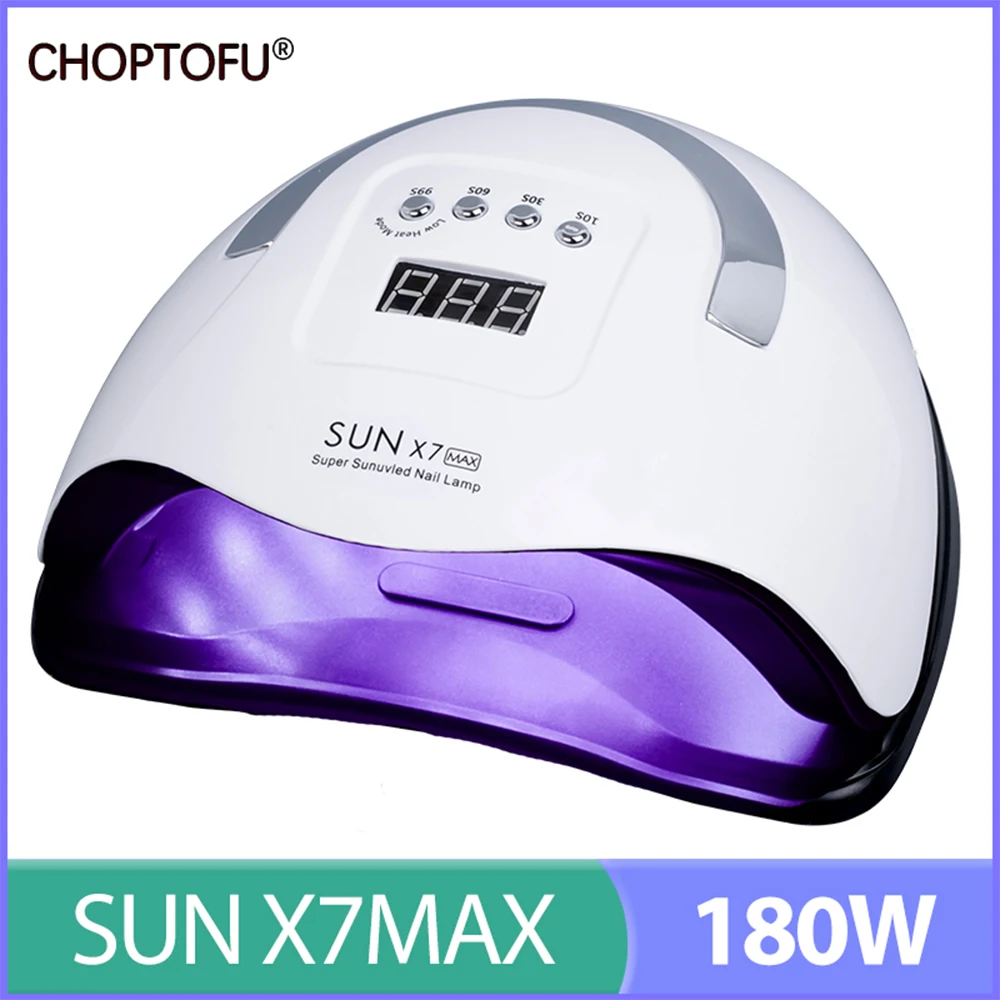 Лампа Sun X7 Max УФ/LED профессиональная для сушки ногтей сушилка высокой мощности