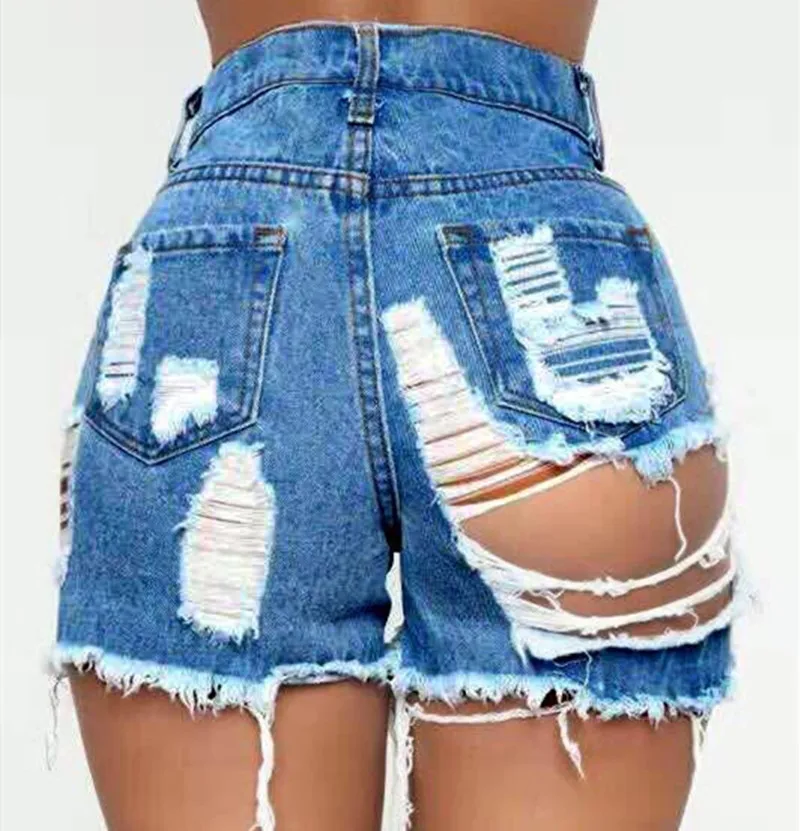 womens distressed denim