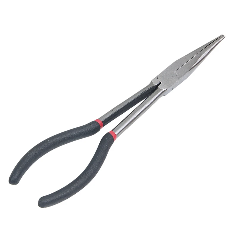ELEG-3X 11 дюймов Экстра длинные плоскогубцы Набор прямой и с изогнутым кончиком механический ручной инструмент