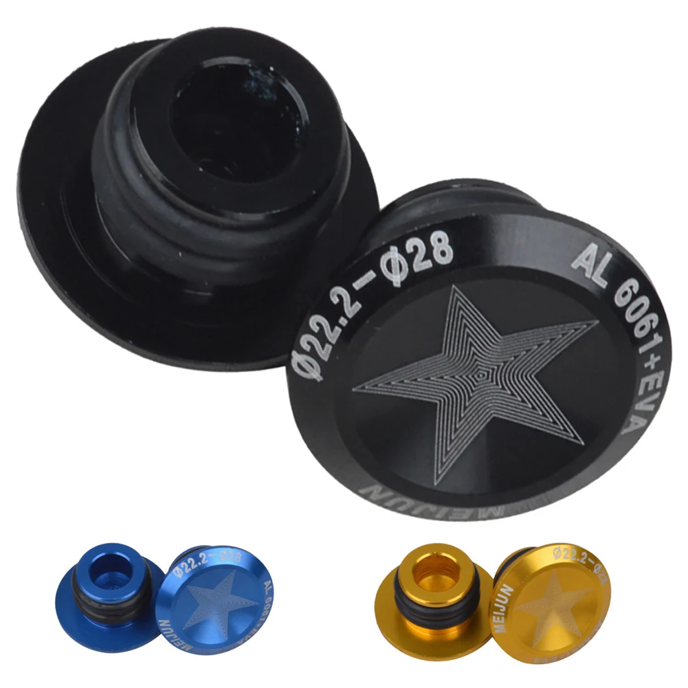 2Pcs Mountain Bicycle Bike Cycling Aluminum Alloy bicycle handlebar end plugs Handlebar Grip Plug Bar Ends for MTB bike Accessories