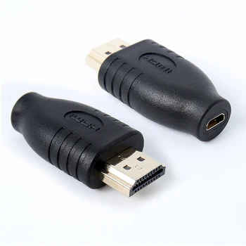 

Extension Professional Video Audio HD Computer TV Portable Home Male To Micro Female HDMI Adapter