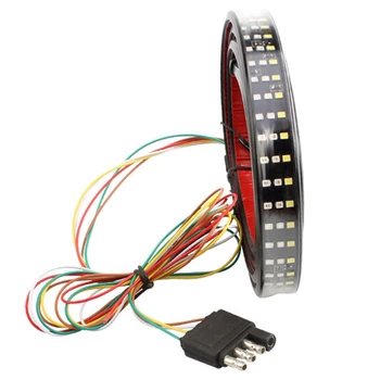 

Truck Tailgate Strip 60 Inch Triple LED Sequential Turn Signal Brake Reverse Light