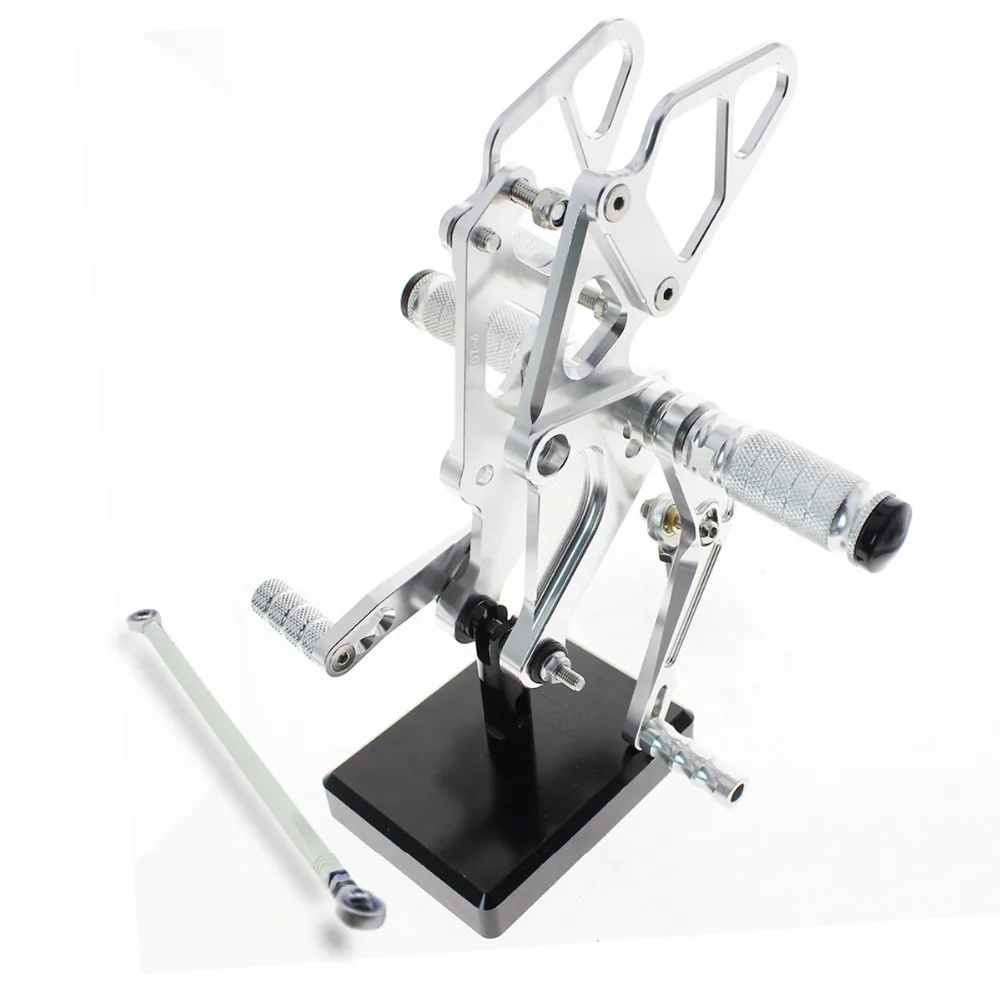 MFS мотоцикл задний Набор CNC регулируемый подножек для Yamaha MT 07 FZ07 2013 2014 2015 2016 2017 2018