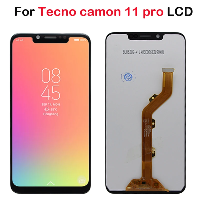 

Black Original New LCD For Tecno Camon 11 pro CF8 LCD Display with Touch Screen Digitizer Assembly Replacement Parts