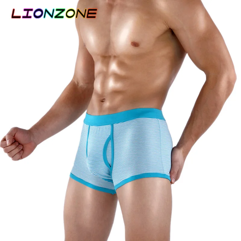 LIONZONE сексуальное нижнее белье для крупных мужчин Ropa Interior Hombre Бесшовные Мужские брендовые шорты-боксеры Tmall Лидер продаж+ Бесплатный подарок