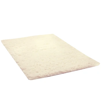 

Comfy Fluffy Soft Area Rugs for Living Room Bedroom Dining Room Silky Smooth Anti-Skid Decorative Floor Rugs (2.6 x 5.3 Feet)