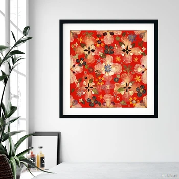 

Gunilla Lagerhem Ullberg Flower Plante 01 Poster Flower Art Vintage Decor Housewarming Canvas Print Wall Art Decor No Frame