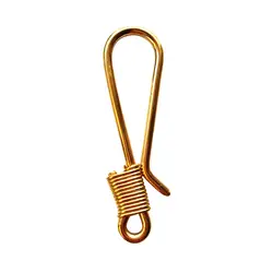 Прочный латунный зажим крюк брелок для ключей кошелек сумка рюкзак ремень