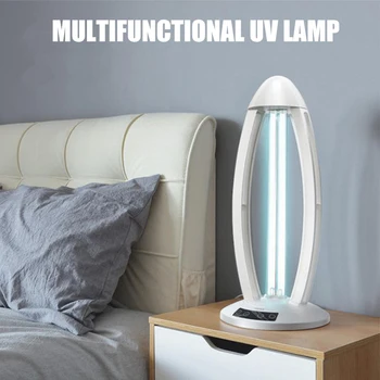 

Ultraviolet Germicidal Light Home Air Sterilizer Cleaner Quartz Disinfection Lamp with Remote Control ALI88