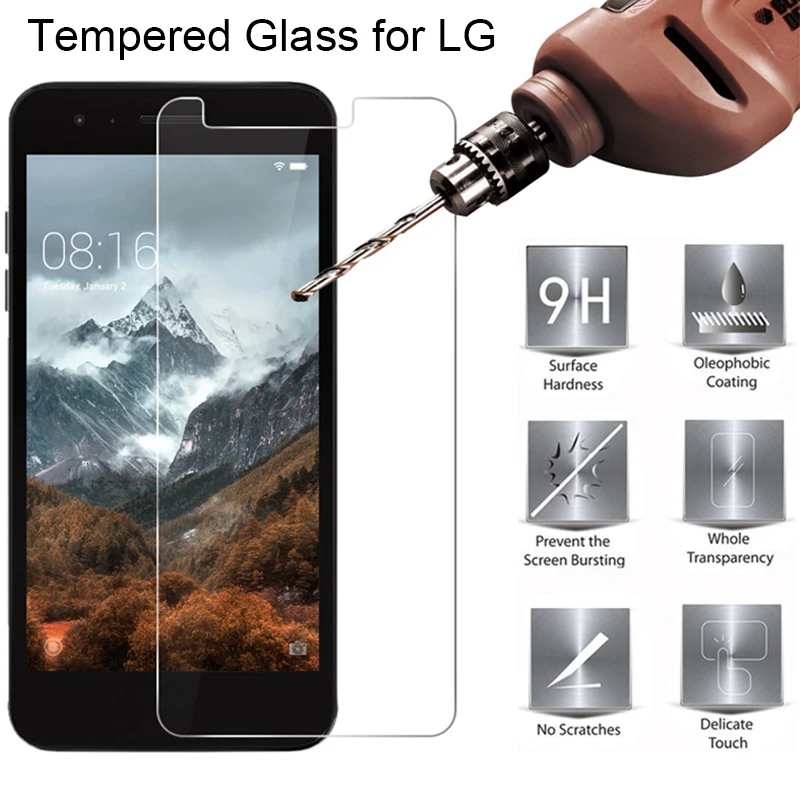 9H HD Защитное стекло для LG Q8 Q7 Q6 Stylus 3 2 Plus Защита экрана V40 V30 V20 V10 X мощное закаленное
