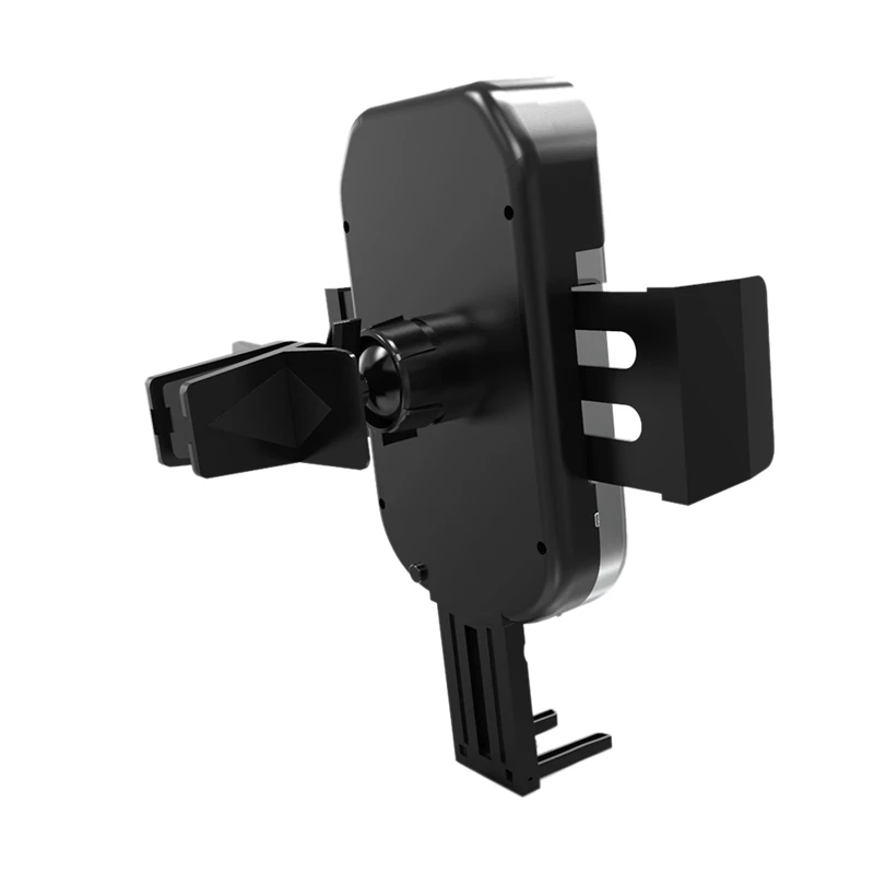 Wireless Charger Car Mount 10W Qi Fast Wireless Car Charger Mount Automatic Infrared Induction, Air Vent& Bracket Phone Holder