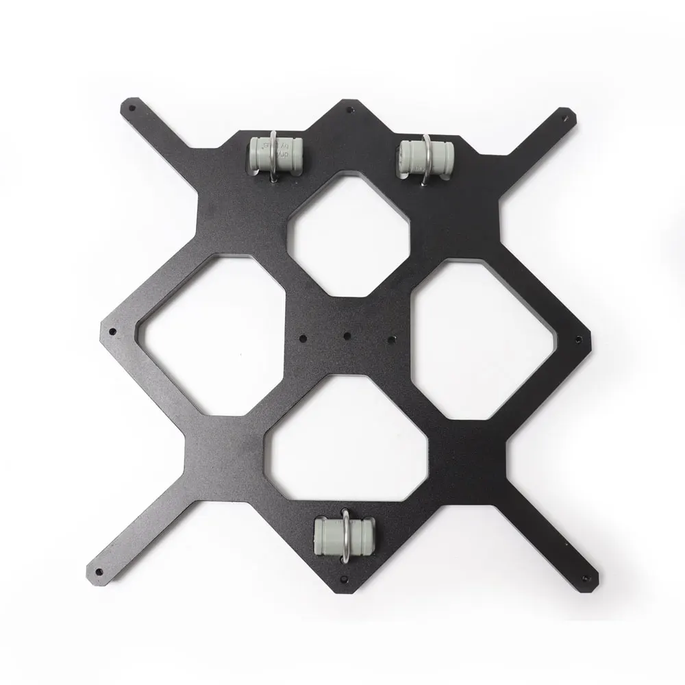 Y каретная пластина черного цвета Reprap Prusa i3 MK3 алюминиевая опорная решетка для DIY 3d