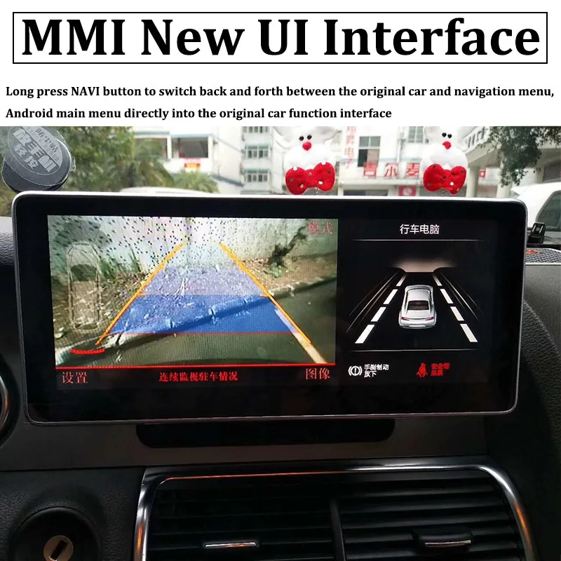 Liandlee автомобильный мультимедийный плеер NAVI 10,25 дюймов для Audi Q7 4L 2007~ CarPlay TPMS Радио Стерео gps навигация