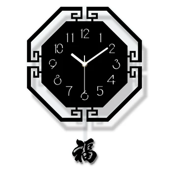 

Creative Mute Modern Design Large Wall Clock Clocks for Home Kitchen Living Room Decor Battery Operated Silent