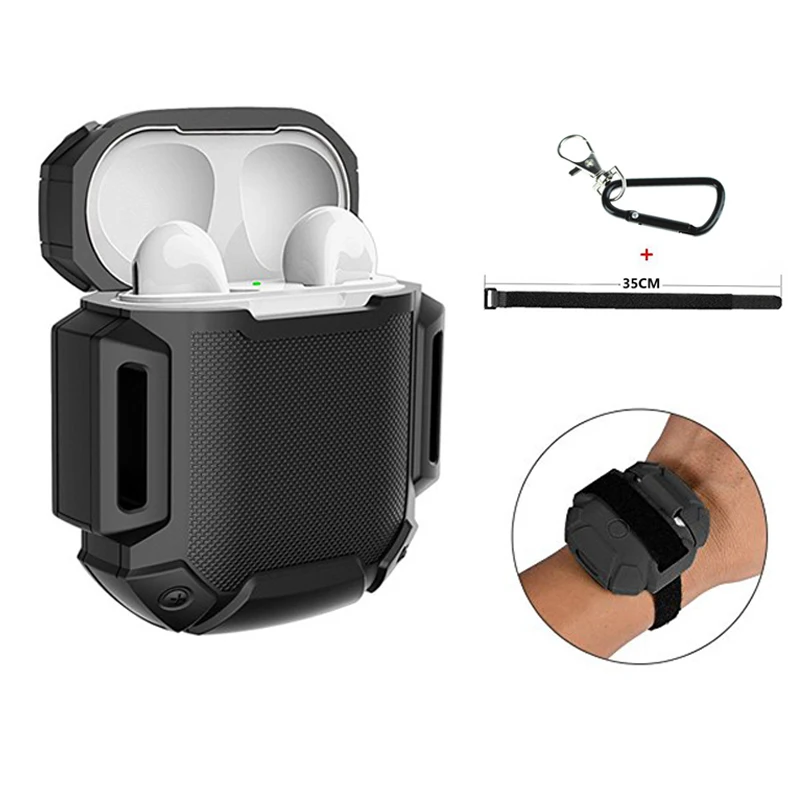 

For Apple Airpods Charging Box Silicone Bluetooth Earphone Case Wireless Headset Bag Portable Protective Cover Skin Accessory