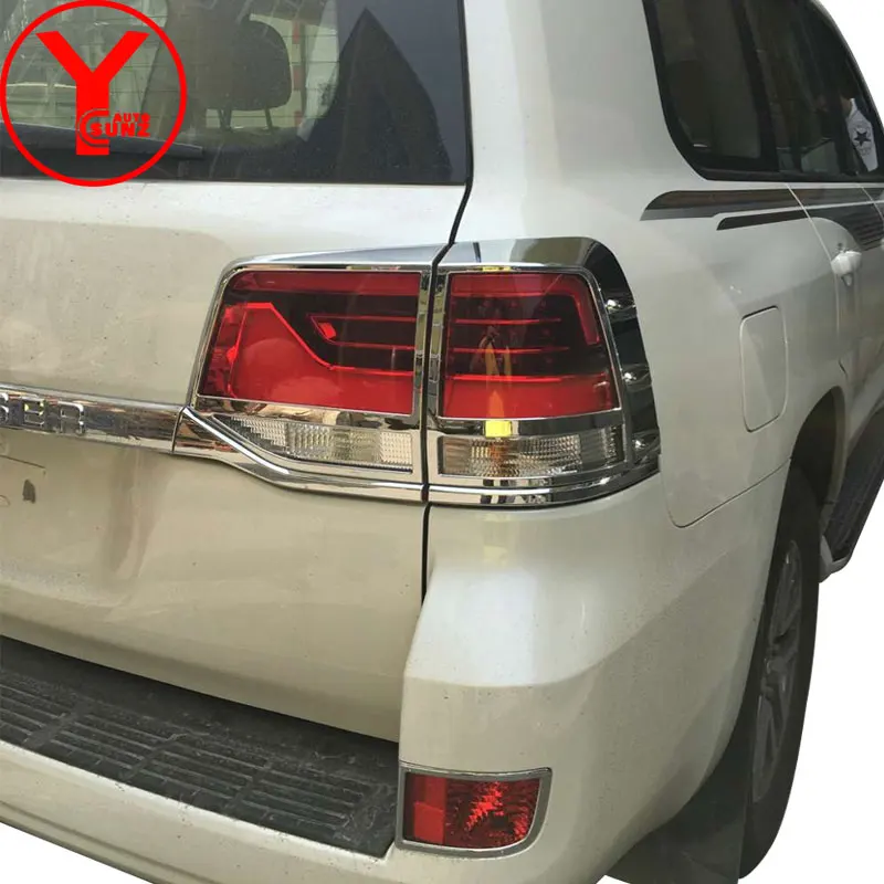 Хромированный задний фонарь для Toyota Land cruiser 200 GXR V6 V8 2016 2017 2018 2019 аксессуары из АБС