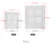 NIPEECO Pet Screen Door Sliding Safety Dogs Cats Door with Magnetic Flap Auto for Exterior Doors Lockable Pet Gate