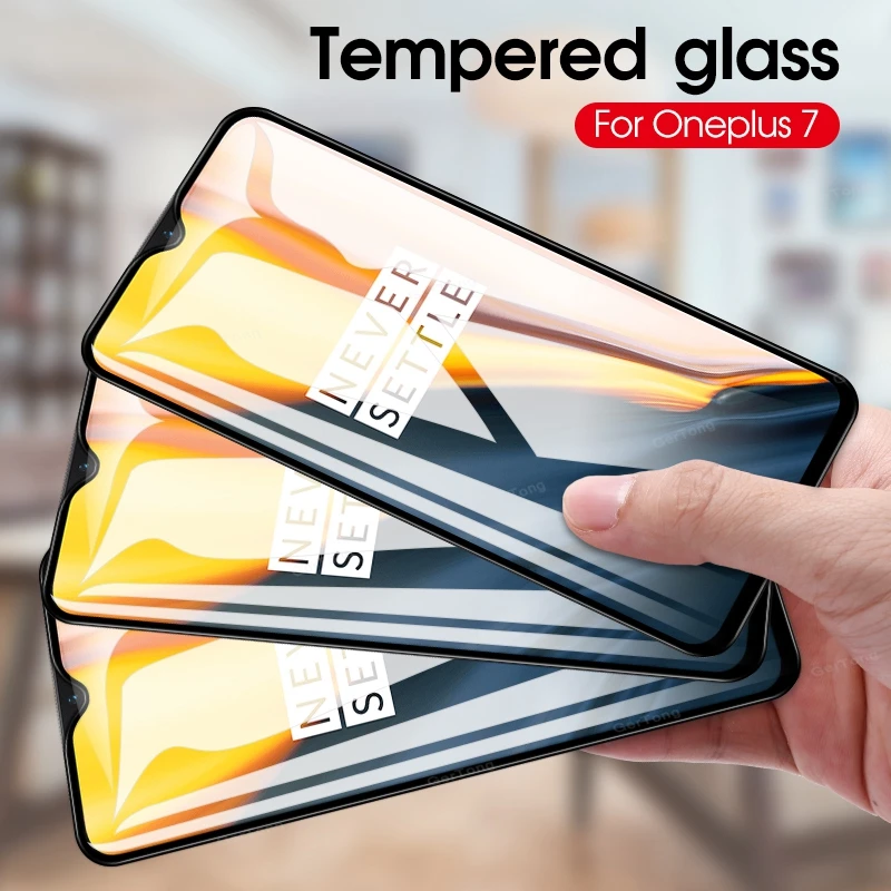 9D полное покрытие из закаленного стекла для Oneplus 7 T 7 T 6 T 6 T защита переднего экрана для One Plus 7t 1+ 7t 7 Oneplus7t закаленное стекло