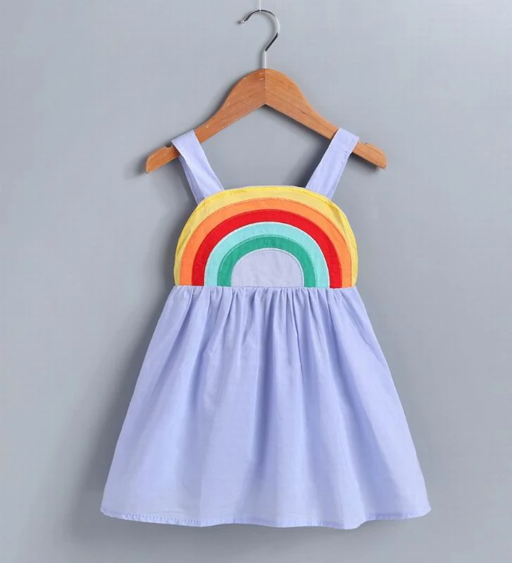 rainbow baby dress