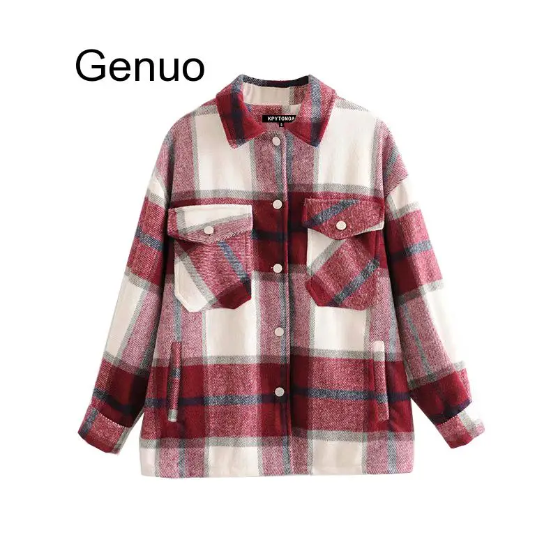 Рисунок 3 - Женская винтажная клетчатая куртка