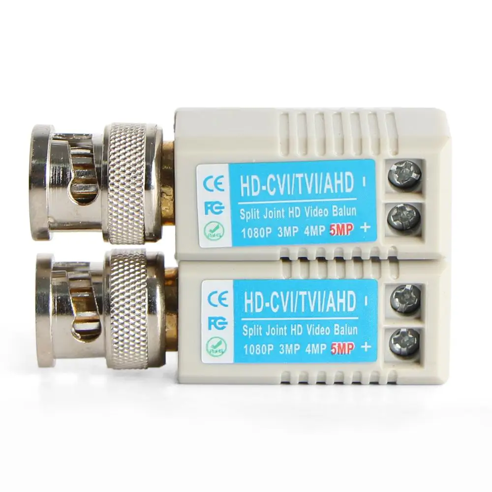 10 пар витой BNC CCTV Video Balun Пассивный трансивер Cat5 UTP 200 м Диапазон для HD 720P HDCVI/AHD/HDTVI