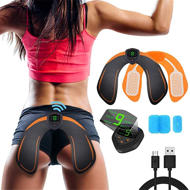 EMS Hip Trainer Charging Buttocks Muscle Stimulator Massager Building Perfect Butt Enhancer Tens Machine Smart Electric Massager