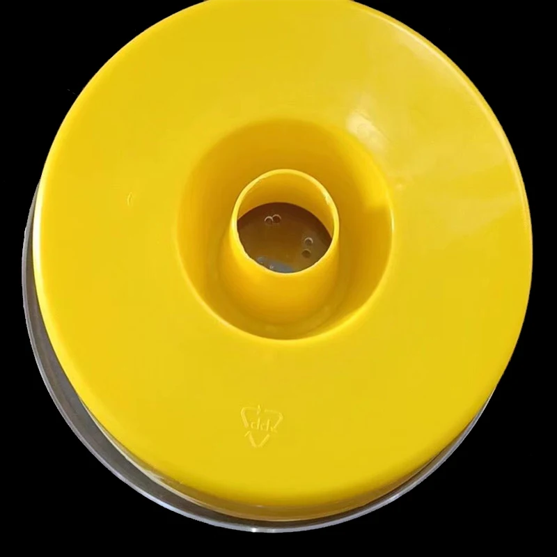 5pcs Beekeeping tools bee water feeder feeder bee nutrition box yellow plastic circular tools farm equipment