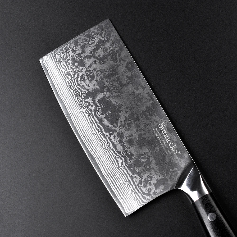  SUNNECKO 4pcs Kitchen Knives Set Santoku Chef Utility Knife Damascus Steel Japanese VG10 Blade G10  - 32931169629