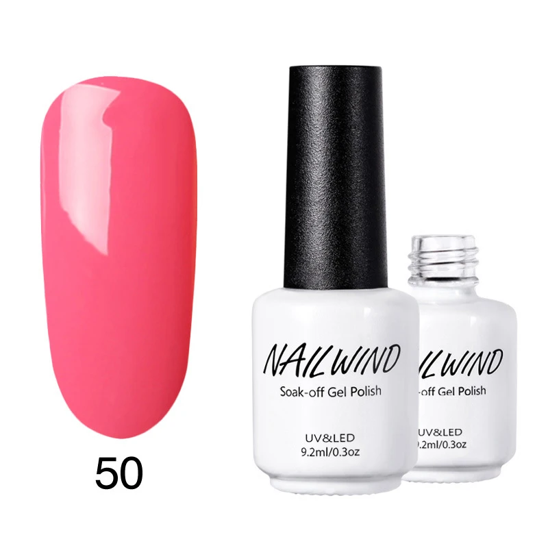 NAILWILD серия лак для ногтей 9 мл фиолетовый красный черный серый Фиолетовый УФ-лак для ногтей Клей маникюрный лак Декоративный Лак для ногтей инструмент - Цвет: 50