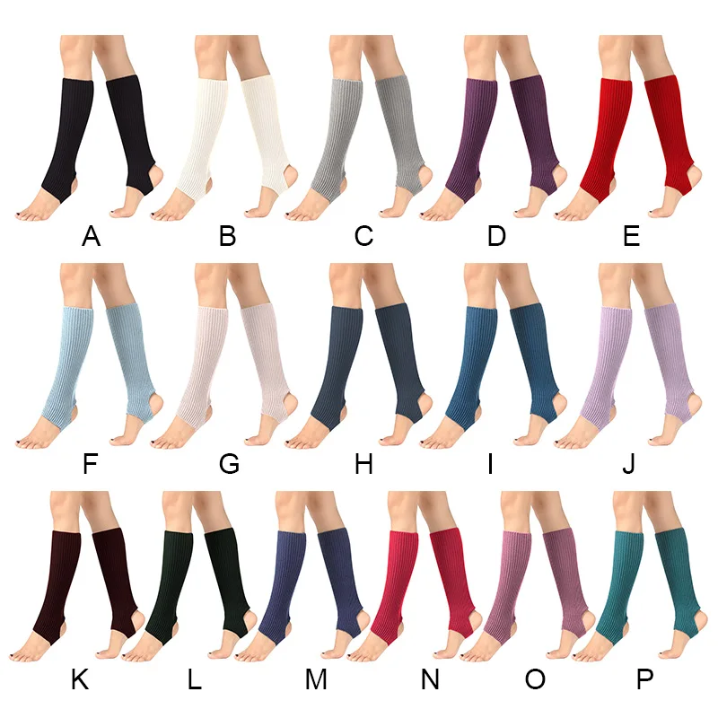 1 пара Гетр для девочек, носки, длинные зимние осенние носки без ступни, Одежда для танцев, балета