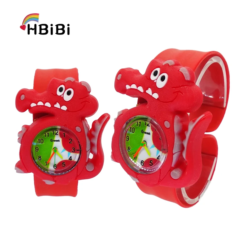 Fashion 3D Crocodile Watches Kids Mickey Toys Children Watch Boys Students Sports Clock Child Girls Analog 5