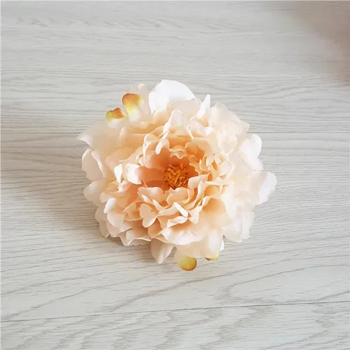 color 2 DIY 15cm Artificial Flowers Silk Peony Flower Heads Wedding Party Decoration Supplies Simulation Fake Flower Head Home Decor - Цвет: color 2