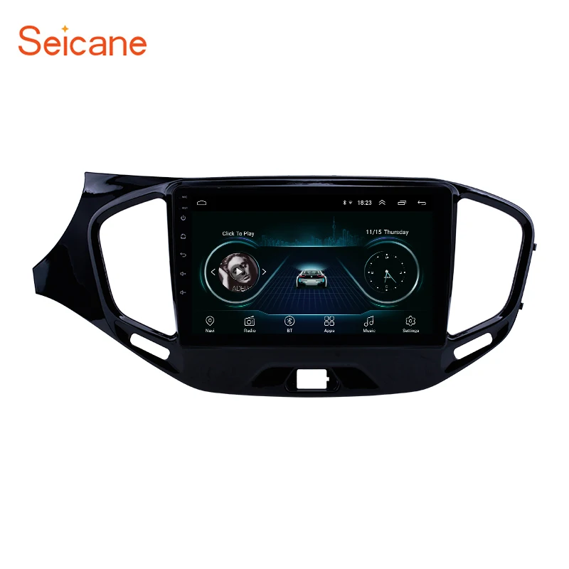 Seicane 9 дюймов Android 9,1 Автомобильный gps радио плеер для- Лада Веста кросс Спорт Рулевое колесо управление Стерео Мультимедиа