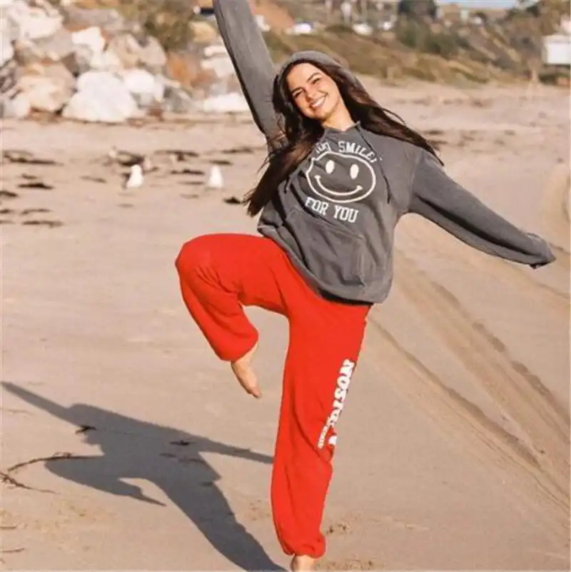 Addison Rae Internet Celebrities Too Smiley For You Print Harajuku Hooded Sweatshirt Women Men Clothes Casual Hoodie Sweatshirt Hoodies Sweatshirts Aliexpress