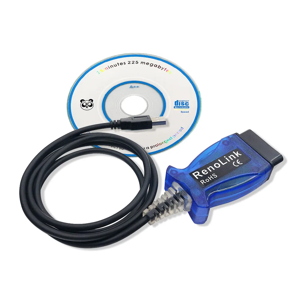 Для Renault Renolink OBD2 программатор системного блока управления V1.52 Рено ссылка диагностический кабель USB для Renault ECU/ключевой программирующий инструмент возврата воздушной подушки